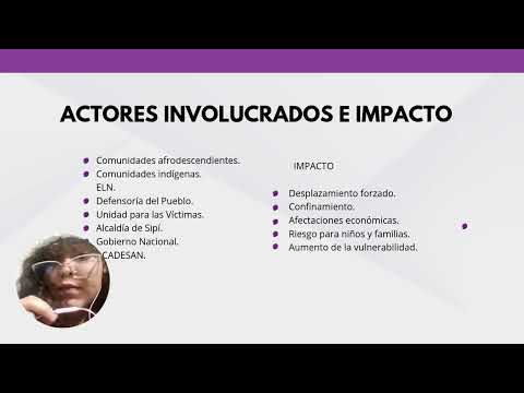 Conflictos en sipí, choco 