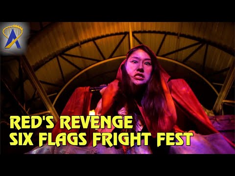 Red's Revenge maze walkthrough at Six Flags Magic Mountain’s Fright Fest