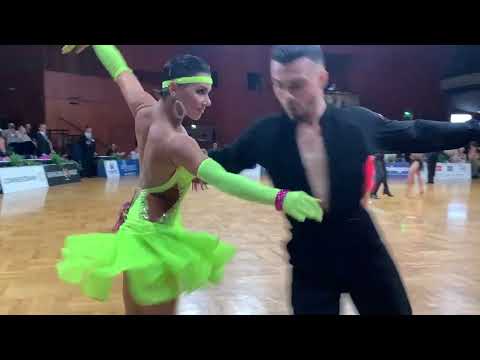 CHA-CHA 👍👏 ANASTASIA & SERGIU MARUSTER (23) - WDSF PD 2024 GOC Super Grand Prix Stuttgart -