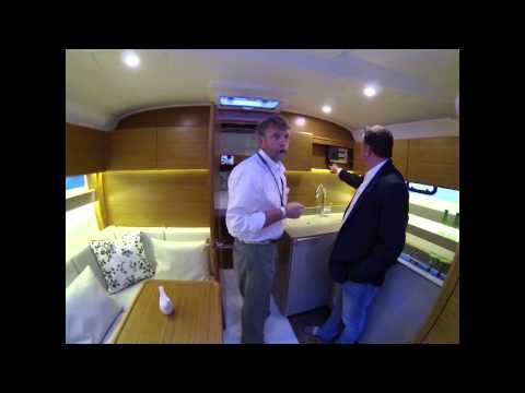 Bavaria 360 Coup at the Miami 2015 Boat Show