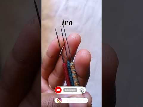 Aari  bead work needles beginner aari work #aarineedle#aariclass#aaribasicstitches#beginneraariwork