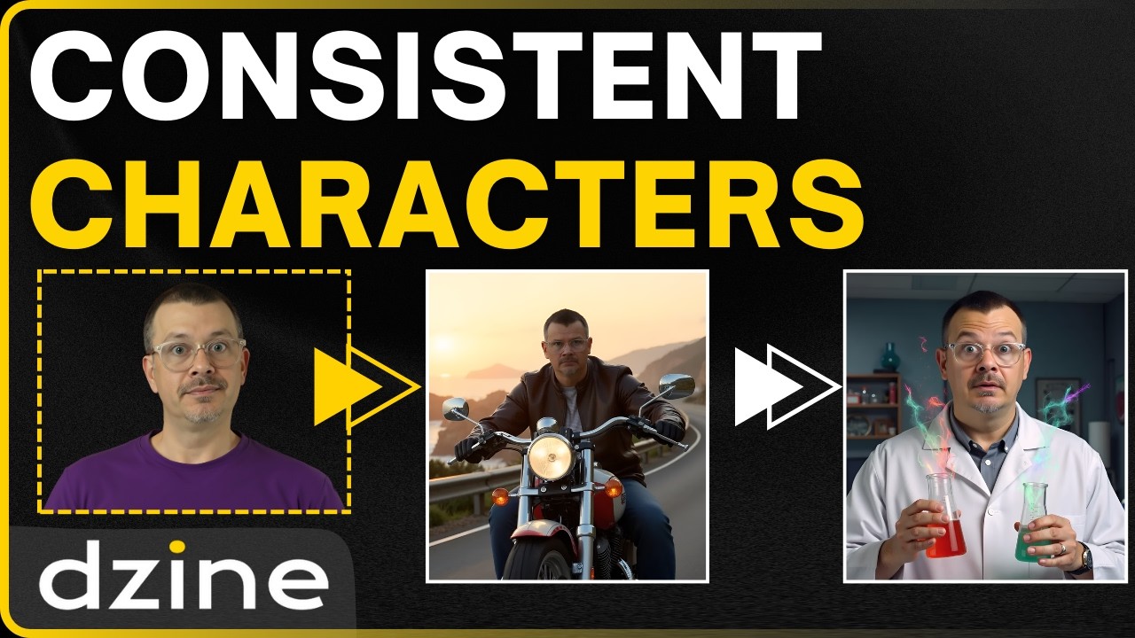 Consistent Characters in AI Images with Dzine
