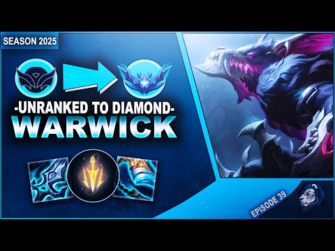 WARWICK TOP IS 100000% OVERPOWERED... - Unranked to Diamond | League of Legends