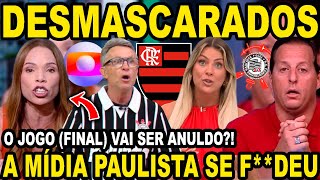 AGORA A MÍDIA PAULISTA SE F**DEU DE VEZ! TUDO FOI DESMASCARADO E REVELADO! O FLAMENGO FOI ROUBADO!