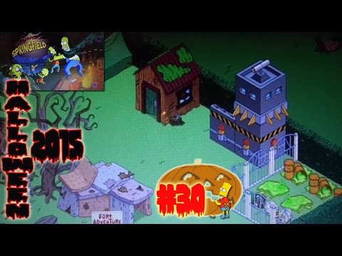 Los Simpson Springfield "Halloween'15: Cap. 30 - La Torre y el Muro de riesgo biológico" por Tony