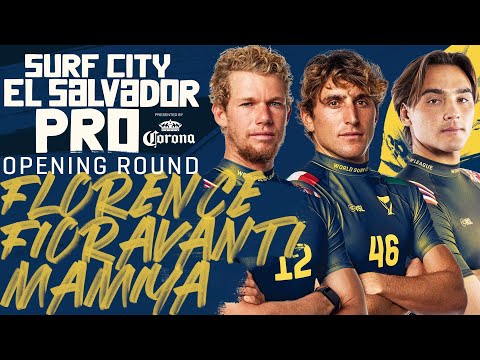 Florence, Fioravanti, Mamiya | Surf City El Salvador Pro - Opening Round Heat Replay