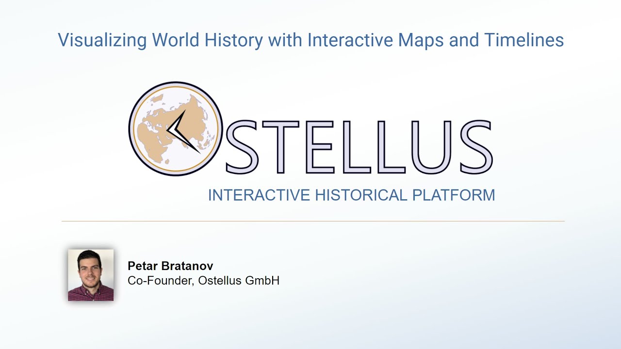 Visualizing World History with Interactive Maps and Timelines