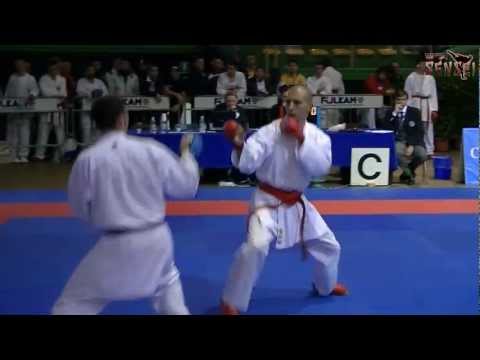 Michele Giuliani vs - 65 kg - Campionati Italiani Kumite Ostia 2012