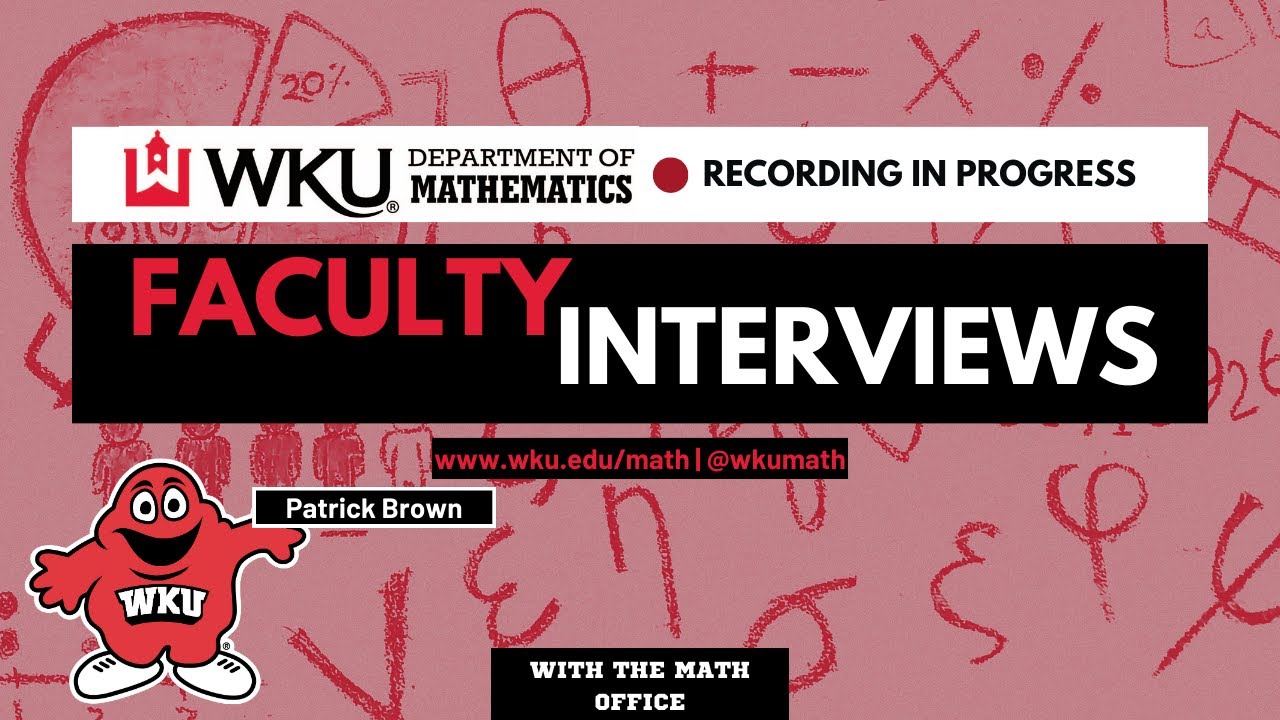 Faculty Interview Patrick Brown Video Preview