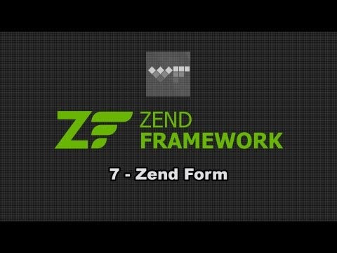 Zend Framework | 7 Zend Form