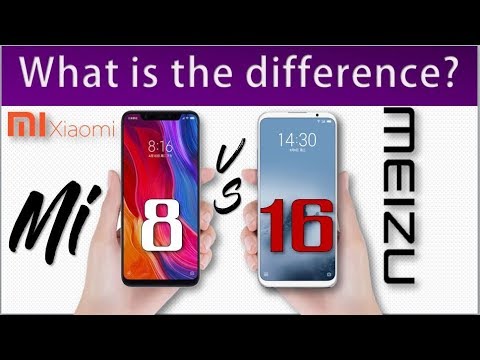 Meizu 16 vs Xiaomi Mi 8 - What is the difference?