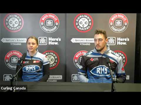 Draw 19 - 2021 Home Hardware Canadian Mixed Doubles