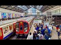 London Underground Transport At Earl S Court Tube Station August 2021 4K HDR