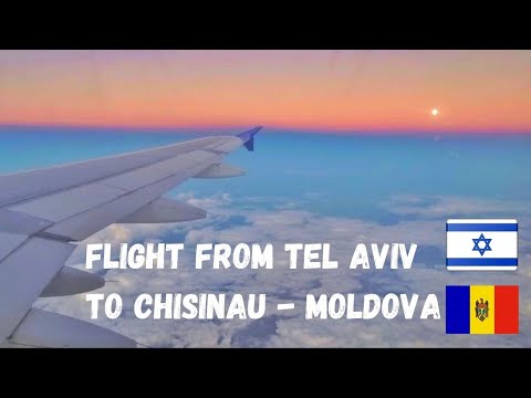 Travel with Me | ✈ Flight from Tel Aviv to Chisinau , Moldova 🇲🇩