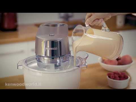 Gelato alla Pesca Melba con Accessorio Sorbettiera AT957