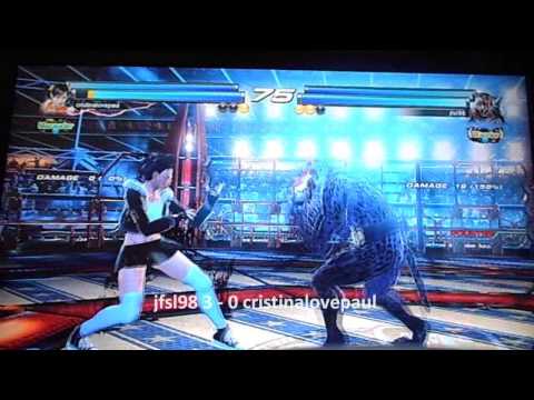 Tekken Tag Tournament 2 | FT5 #1 | jfsl98 vs cristinalovepaul