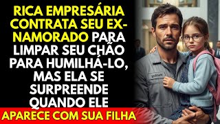 Rica Empresária Contrata Seu Ex Namorado Para Limpar Seu Chão Para Humilhá lo, Mas Ela Se Surpreende