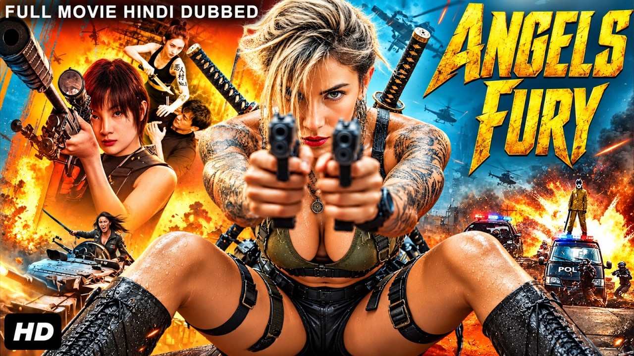 ANGELS FURY - Hollywood Hindi Dubbed Full Movie | Hidy Yu, Chrissie | Chinese Action Movie In Hindi