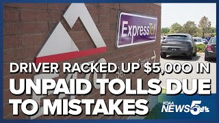 How a Colorado driver racked up $5,000 in unpaid E-470 tolls due to mistakes