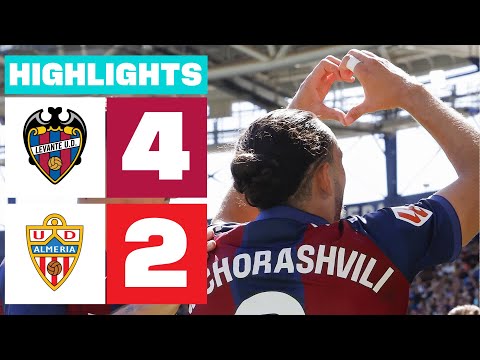 LEVANTE UD 4 - 2 UD ALMERÍA | RESUMEN LALIGA HYPERMOTION