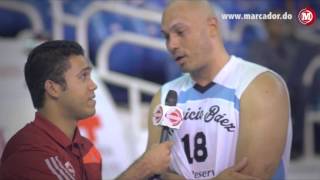 Marcador: Alejandro Salas en la victoria del Mauricio juego 1 Serie Final