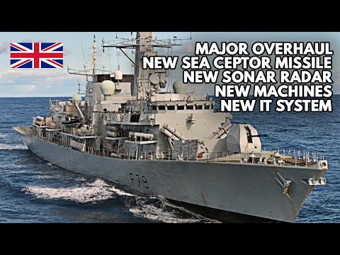 HMS Portland Major Overhaul, Armed Sea Ceptor, New IT Systems, New Machines Complete