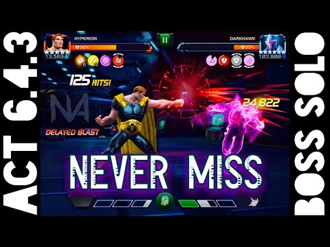 Act 6.4.3 Hyperion vs Darkhawk Boss Solo