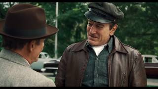The Irishman (2019) Robert De Niro (Frank Sheeran) meets Joe Pesci (Russell Buffalino) (Movie Scene) video
