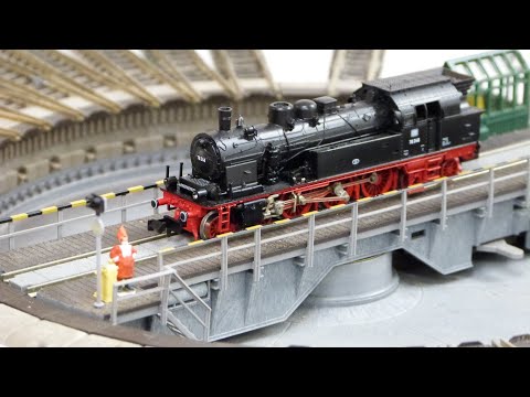 Spur N - Der Nikolauszug auf meiner Modelleisenbahn - Mitfahrt im Vorbild gezogen von 78 468