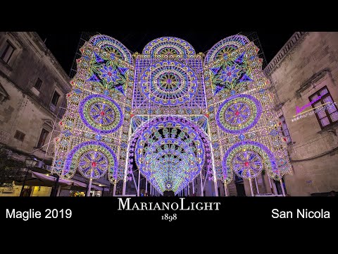 Maglie 2019 Festa di San Nicola - Prima Accensione Marianolight