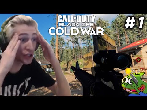 xQc Plays CoD: Black Ops Cold War - Part 1 (with chat)