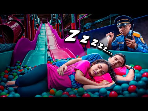 PASSAMOS A NOITE NO PARQUE RAFA E LUIZ E NOS ARREPENDEMOS MUITO!