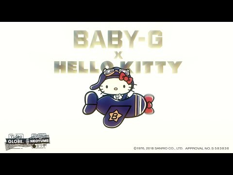 CASIO BABY-G×HELLO KITTYコラボムービー
