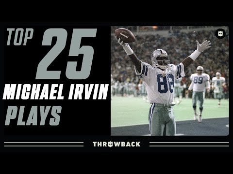 Michael Irvin Top 25 Plays!