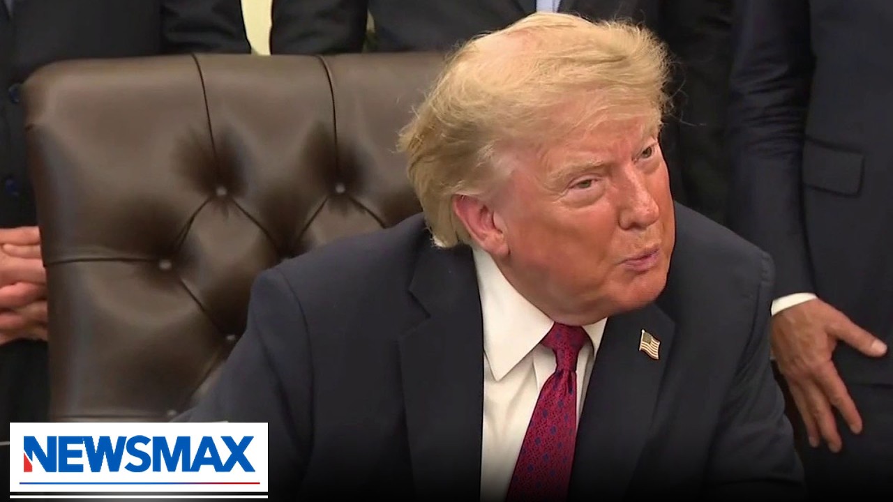 TRUMP answers 'stupid' question about using nuclear weapons