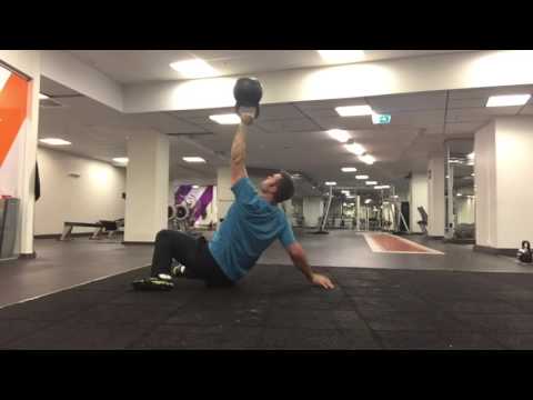 Heaviest Turkish Get Up: 48 kg Bottom Up both arms, 56kg half way.