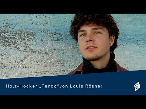 Förderpreis für Angewandte Kunst: Holz-Hocker „Tendo“von Louis Rösner