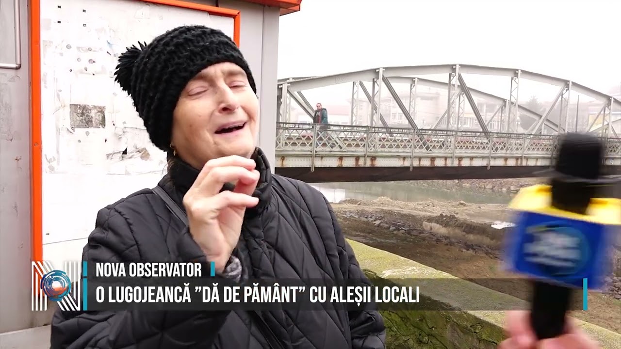 O LUGOJEANCĂ ”DĂ DE PĂMÂNT” CU ALEȘII LOCALI
