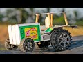 How To Make Custom Matchbox MINI TRACTOR DIY Toy Making Tutorial In 10 Minutes