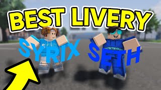 Who can make the BEST LIVERY!  @SyrixYT  vs  @NotSethyboy  Youtuber Competition! (Roblox ERLC)