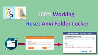 Anvi folder locker forgot Password || Reset Password Anvi folder locker