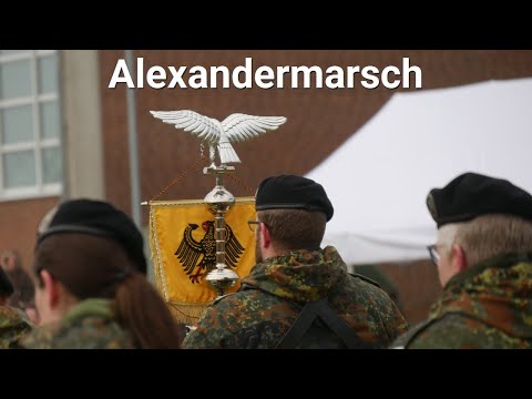 Alexandermarsch - Heeresmusikkorps Hannover / Gelöbnis Artillerielehrbataillon 325 Munster