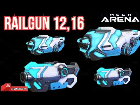 Railgun 16,12 Mech Arena | Railgun | Railgun 16 | Railgun 12 | Mech Arena