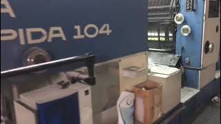 Presse offset KBA Rapida à vendre - Image 5 | Machineryline BJ Presse offset KBA Rapida | Image 5 - Machineryline