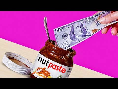 Turn Nutella Jar into a FANCY WALLET - YouTube