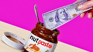 Turn Nutella Jar into a FANCY WALLET