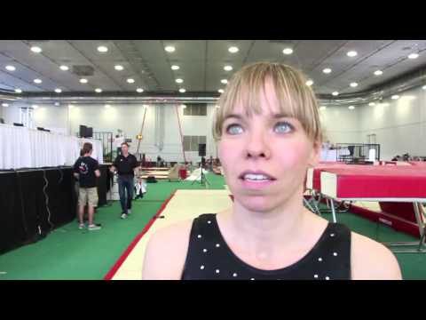 Karen Cockburn Interview - 2014 Canadian Trampoline Championships