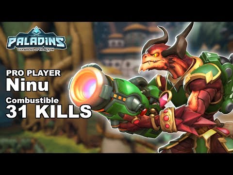 Ninu Drogoz 31 KILLS!! Paladins Pro (Virtus.Pro) Ranked Gameplay 1440p High Quality Video