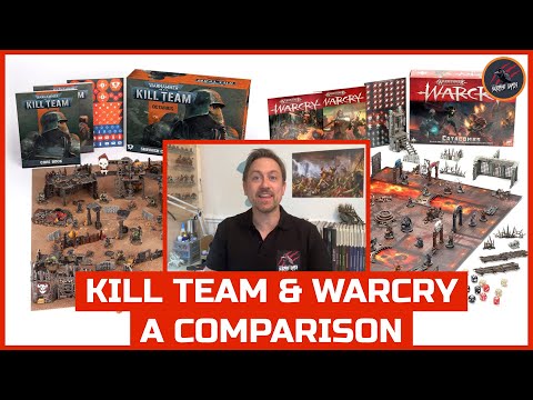 KILL TEAM OCTARIUS & WARCRY COMPARISON - Similarities Differences - Likes & Hopes For New Kill Team