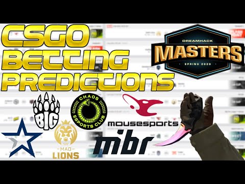 CS:GO Betting Predictions - Dreamhack Masters - Mousesports vs. Complexity, MAD Lions vs. BIG, MIBR